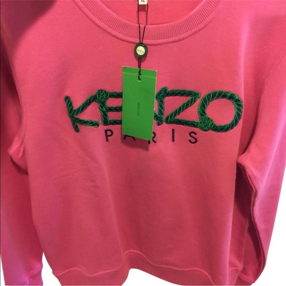 Kenzo Tops - NWT Kenzo pink rope sweatshirt